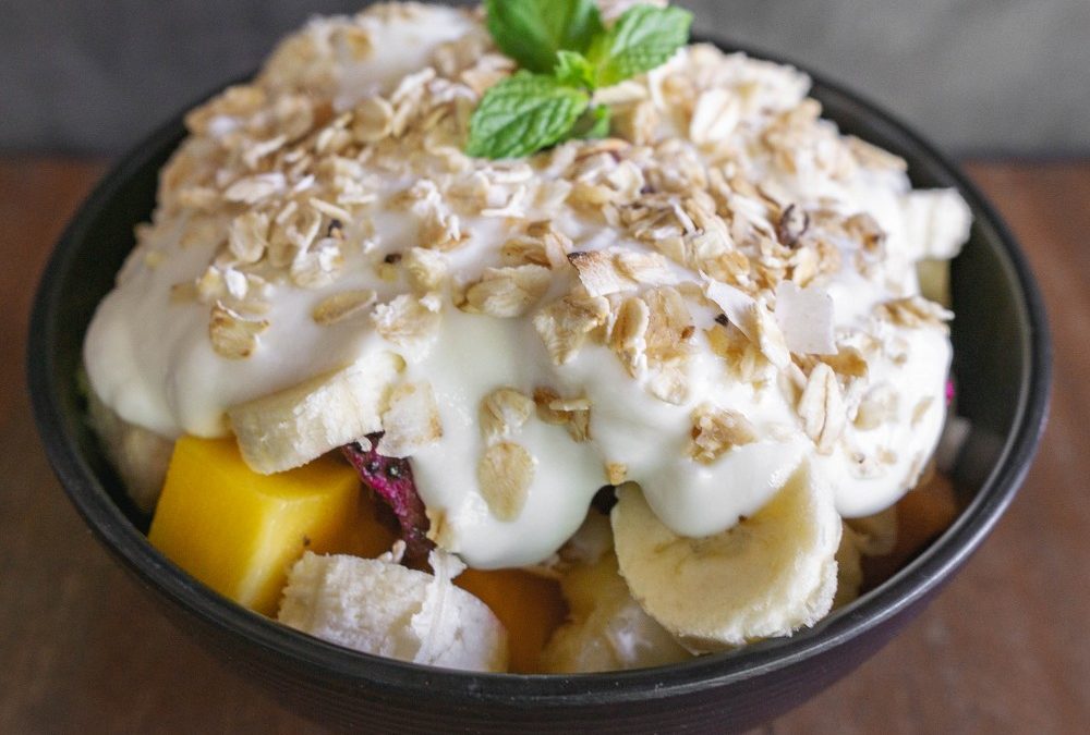 Coconut Fruit Bowl